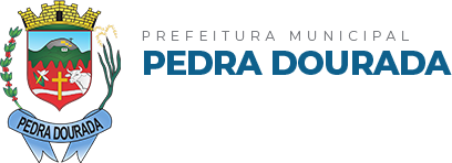 Brasão da cidade de Pedra Dourada - MG